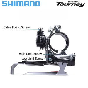 <span class=keywords><strong>SHIMANO</strong></span> TOURNEY FD TY500 <span class=keywords><strong>Desviador</strong></span> Delantero de 3x6, 3x7 y <span class=keywords><strong>3x8</strong></span> Velocidades, Abrazadera de 31.8mm y 34.9mm, Montaje de Banda para Bicicleta de Montaña MTB - Product Image 3