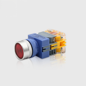 Interrupteur à bouton en plastique LAY37-11BN 22mm 1NO1NC, 10A 600V, bouton à réinitialisation automatique avec lumière, frais de port non inclus - Product Image 5