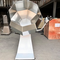 Machine à assaisonnement automatique, petit équipement d'aromatisation pour snacks, mélangeur pour arachides, chips, noix de cajou, thé et épices pour la transformation alimentaire