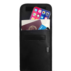 สายคล้องคอสายคล้องป้องกันสัญญาณโ<span class=keywords><strong>ท</strong></span>รศัพ<span class=keywords><strong>ท</strong></span>์มือถือกระเป๋าคาดฟาราเดย์20*14ซม. โทรศัพ<span class=keywords><strong>ท</strong></span>์มือถือสัญญาณรถยนต์เคสกระเป๋าหนัง - Product Image 6