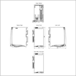 แหล่งจ่ายไฟระบบ Siemens S7-1500 60W 120/230V AC/DC สำหรับใช้งานในอุตสาหกรรม - Product Image 2