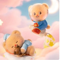 Caja Sorpresa Original TOPTOY Butter Bear Little Wish, Figura de Anime, Modelo de PVC, Escala 1/12, Colección, Decoración de Escritorio, Juguetes