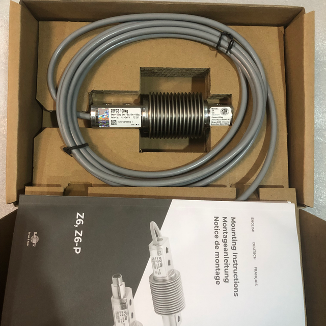H&BM Z6FC3/100kg C3 Precision Stainless Steel Bending Beam Load Cell for Weighing System Suitable for Platform Scale
