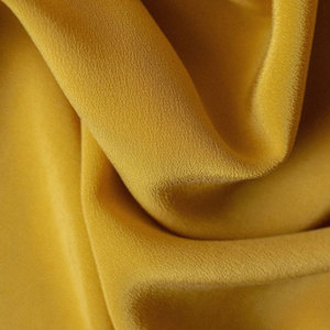Tela Crepé Georgette Dorada Lisa Teñida de Alta Calidad, Ecológica, Ligera y Transpirable, por Metro, para Hijabs y Chales de Lujo - Product Image 3