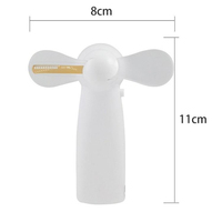 Düğün Promosyonu Mini LED Fan Özel Hediye Taşınabilir Özel Logo Metin Flaş Ekranlı El Tipi Elektrikli Fan Etkinlik Partisi İçin