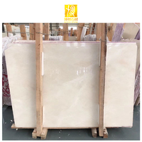 Dalles de marbre poli de luxe BOTON STONE pour décoration intérieure, design marbré, dalle de marbre blanc