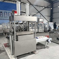 Sucre glace gaufrette cuisson semi-automatique manuel Commercial gaufre crème glacée cône moule fabricant Machine pour