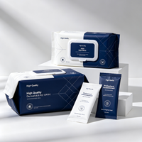 Lingettes humides universelles Langqiao écologiques et jetables, extra douces, pour tous types de peau, hygiène quotidienne domestique – Approvisionnement direct usine
