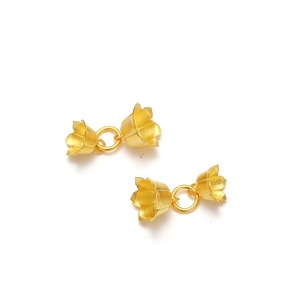 Pendentif Charme Fleur de la Vallée Double en Argent Sterling S925 Qunlvsheng pour Collier Bracelet Bijoux DIY Unisexe Usage Quotidien - Product Image 5