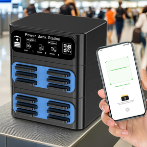 Estaciones de Carga Compartida de Baterías Portátiles, Ofertas del Black Friday, 60W 5000 mAh, 12 Ranuras Apilables, para Restaurantes - Product Image 6