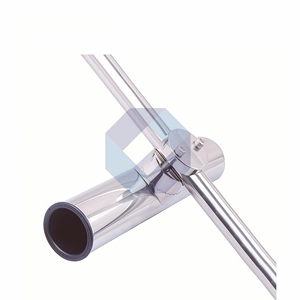 Support de canne à pêche en nylon 46x271mm, poli <span class=keywords><strong>miroir</strong></span>, fixation murale, portable, pour bateau marin et pêche en rivière - Product Image 3