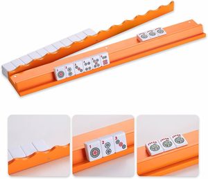 Soporte Magnético Acrílico Pintado Premium para Fichas de Mahjong, Juego de 4 con Empujadores, Duradero, Ecológico, Regalo para Jugadores - Product Image 5