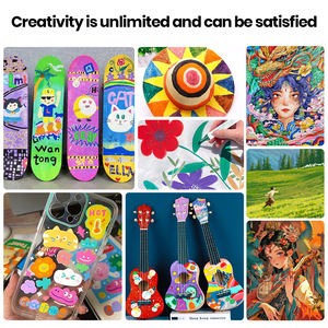 Kit de marqueurs pinceaux à peinture acrylique en gros <span class=keywords><strong>Artistro</strong></span> – Marqueurs acryliques imperméables à encre acrylique pour le dessin artistique - Product Image 5