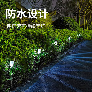 Lámpara Solar para Jardín Hejia HJ002B55 de 365 mm, Acero Inoxidable, Resistente al Agua, con Encendido/Apagado Automático - Product Image 4