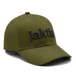 Gorra de béisbol cerrada deportiva con bordado 3D para mujer, gorra de béisbol de 6 paneles verde militar personalizada - Product Image 4