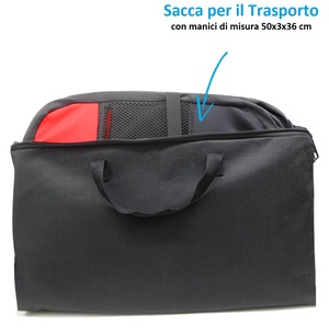 Corral Plegable para Mascotas de 74x74x43 cm, Recinto Transpirable de Malla para Perros con Bolsa de Transporte - Product Image 3