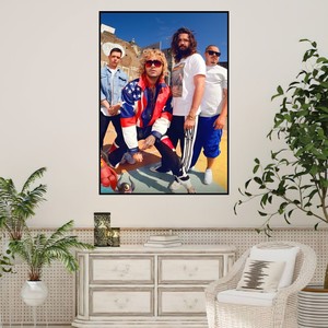 Band Bill Kaulitz Tokio Hotel Anime-<span class=keywords><strong>Poster</strong></span> Drucke Wandsticker Malerei Schlafzimmer Wohnzimmer Dekoration Büro Zuhause selbstklebend - Product Image 4