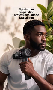 Pistolet de massage rechargeable, outil de thérapie chiropratique, masseur électrique vibrant pour tout le corps, pistolet de massage professionnel - Product Image 3