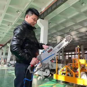 New Electric Chain Saw Wall Cutting Machine Manual Concrete Cutter with Diamond Saw Cutter Core Components Including Engine Pump