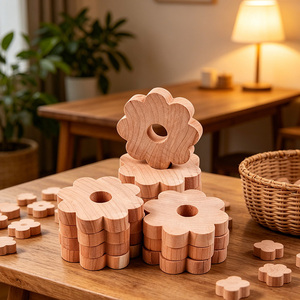 Deodorante Naturale Aromatico in Legno di Cedro Rosso a Forma di Fiore per Armadi, Cassetti e Guardaroba - Repellente per Falene, Deodorante e Decorazione Artigianale Anti-Insetti - Product Image 4