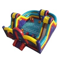 Terrain de jeu interactif gonflable Fun City pour enfants et adultes