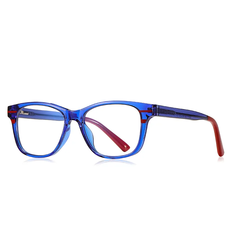 Óculos anti-luz azul para crianças, óculos com moldura infantil TR90, desenho personalizado com logotipo personalizado, moda infantil