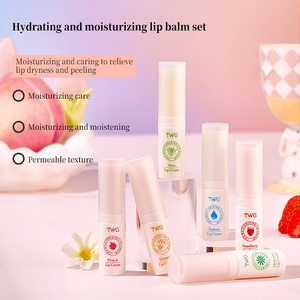 Ensemble de baumes à lèvres hydratants TWG OEM, plusieurs parfums : Miel + Hydratant + Camomille + Fraise + <span class=keywords><strong>Aloe</strong></span> Vera - Product Image 3