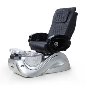 2024 Kangmei Modern Luxury Style Beauty nail Salon Pipeless Whirlpool Jet Golden Manicure Foot Spa Massage Pedicure Chair