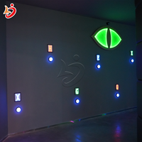 LJ Canada Populaire Équipement d'activités sportives et de team building pour jeu d'évasion interactif en intérieur, lumineux, en métal et ABS, pour jeu de cache-cache 20