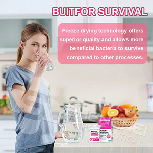 Cápsulas probióticas equilibradas para mujeres bien diseñadas con 100 miles de millones de CFU Cuidado femenino orgánico Probióticos vaginales Soporte inmunológico - Product Image 6