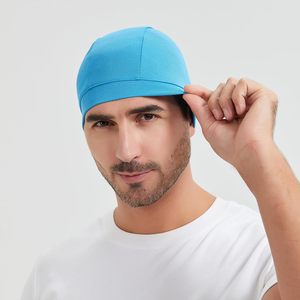2025 bonnet en maille extensible de refroidissement personnalisé doublure de casque évacuant la sueur chapeaux et couvre-chef de cyclisme avec conception de casquette de crâne - Product Image 6