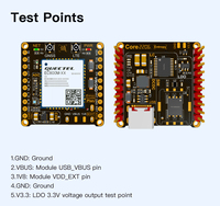Módulo EC800MGL LTE Cat 1 Bis 4G con Placa Central, Conector de Doble Fila, UART, I2C, USB, Antena GNSS para IoT, para Uso Global