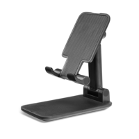 Support de téléphone portable, support de tablette, base de montage sur bureau, hauteur réglable, pliable, portable, universel, antidérapant