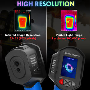 Caméra d'imagerie thermique avancée <span class=keywords><strong>HP</strong></span>-950F-Écran LCD couleur de 2.4 pouces, plage de température de-20 ℃ à 300 ℃ et émissivité réglable - Product Image 6