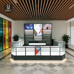 Vitrine d'angle LED personnalisée pour la vente au détail mobile, service ODM adapté à toute mise en scène de magasin avec dimensions et marquage spécifiques - Product Image 2