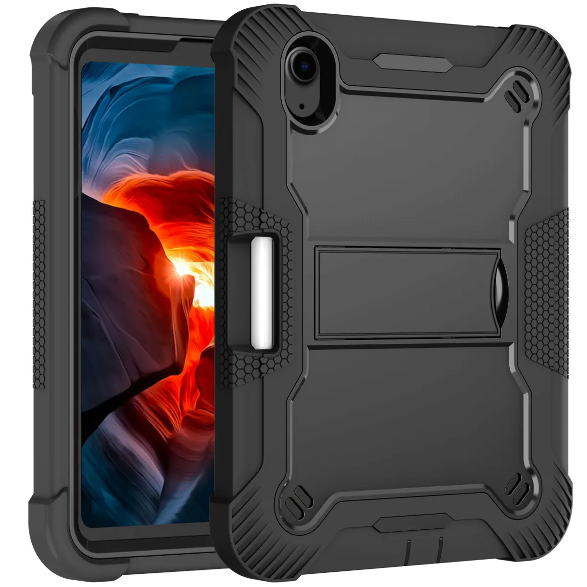 Hot Selling shockproof 360 full cover back cover stand tablet case For Apple iPad 9th 8th 7th Gen 10.2 inch