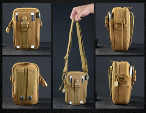 Bolsas Cruzadas Multiusos de Polietileno y Nailon para Herramientas y Gadgets, Riñoneras Utilitarias para Camping y Senderismo, Cartera Táctica - Product Image 5