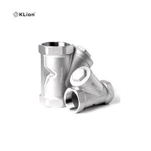 KLION ISO DN15 800WOG 800PSI Edelstahl SS304/316 NPT BSPT BSP Gewinde Y-Typ Sieb für Wasser Manuell - Product Image 5