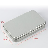 Boîte en métal magnétique personnalisée pour blocs de construction, emballage de tuiles magnétiques avec fenêtre, style Minecraft, conteneur cadeau et artisanat, vente en gros