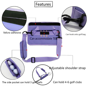 Sự lựa chọn thuận tiện, xách tay mini tay-carry grip-phong cách Golf Câu Lạc Bộ thực hành túi với bóng túi, Golf thực hành túi - Product Image 4