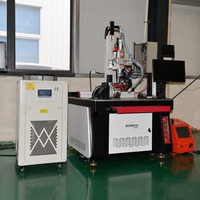 Machine de soudage laser à fibre optique DOWIN 1500W 2000W MAX avec source laser JPT RAYCUS, CNC six axes rotatifs XYZ