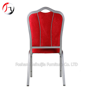 Wholesale Stackable Aluminum Banquet <strong>Chairs</strong> <strong>Red</strong> <strong>Velvet</strong> Wedding Hotel <strong>Chair</strong> - Product Image 5