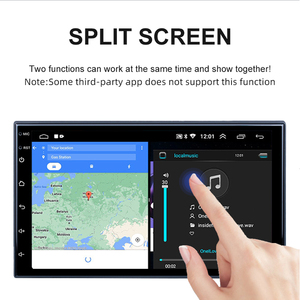 Android 7 inch đôi DIN Car Stereo đài phát thanh 2 DIN phổ đ<span class=keywords><strong>a</strong></span> phương tiện Máy nghe nhạc BT/Wifi GPS navigation Car DVD Player - Product Image 4
