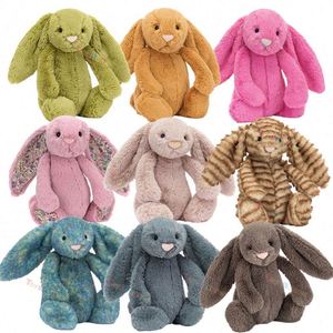 Nuevo Conejito de Peluche Personalizado, Popular y Adorable, con Orejas Largas, Juguete de Peluche Suave, Regalo de Cumpleaños para Niños, Decoración de Pascua, Relleno de Algodón PP - Product Image 6