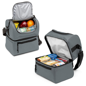 Boîte à <span class=keywords><strong>Lunch</strong></span> <span class=keywords><strong>isotherme</strong></span> à Double compartiment pour enfants, adultes <span class=keywords><strong>et</strong></span> enfants, contenant isolé au <span class=keywords><strong>froid</strong></span> ou au <span class=keywords><strong>chaud</strong></span>, 2 compartiments - Product Image 2