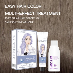 Tinta per <span class=keywords><strong>capelli</strong></span> permanente grigio-marrone <span class=keywords><strong>nocciola</strong></span> all'ingrosso, biologica, a basso contenuto di ammoniaca, <span class=keywords><strong>colore</strong></span> arancione, crema professionale per coprire i <span class=keywords><strong>capelli</strong></span> grigi - Product Image 1