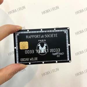 Tarjetas de Visita de Aluminio con Logotipo Personalizado, Nuevas Tarjetas Metálicas Doradas 4K - Product Image 6