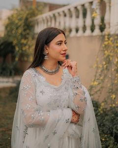 Trajes Anarkali de diseñador tradicional indio, ropa india y paquistaní, ropa de tres piezas de Pakistán, productos indios para mujeres - Product Image 6