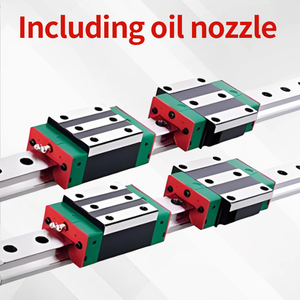 نظام توجيه خطي HIWIN عالي الجودة لماكينات CNC، كتلة انزلاقية 300 مم 2500 مم 3000 مم، نظام سكة توجيه خطية ببرغي كروي HGR20 - Product Image 4