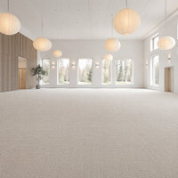 Tapis de prière mur à mur de conception scandinave pour mosquée, en nylon, fabriqué à la machine, à poils longs, imperméable, pour usage en mosquée moderne